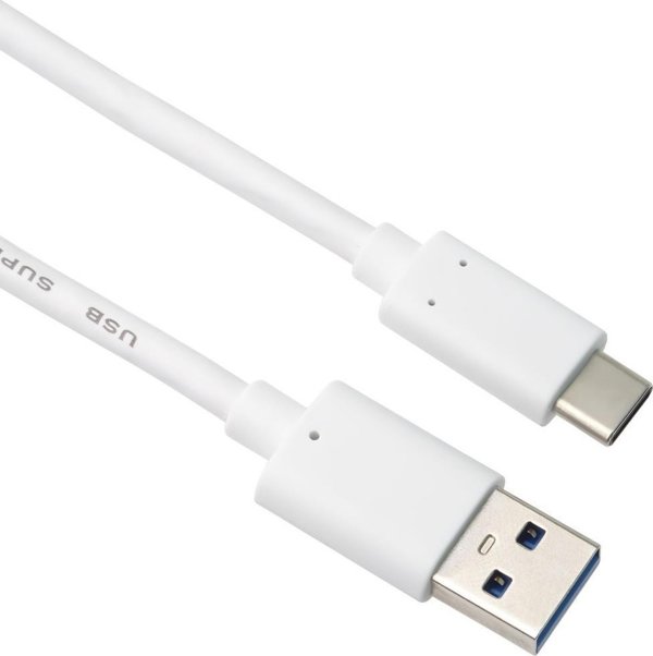 Καλώδιο USB PremiumCord USB-A σε USB-C 3.0, 10 Gbit/s, 1m, Λευκό
