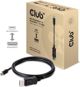 Καλώδιο Club 3D DisplayPort Mini - DisplayPort 2m μαύρο (CAC-1115)