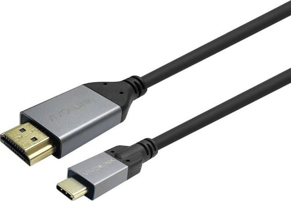 Καλώδιο USB VivoLink USB-C - HDMI 5 m Μαύρο (PROUSBCHDMIMM5)