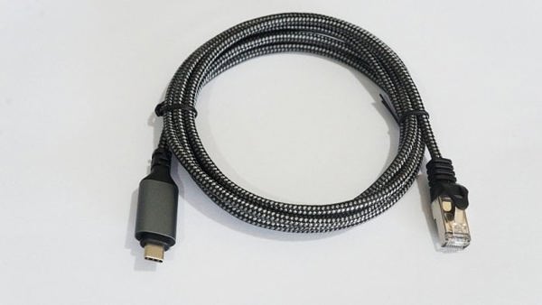 Καλώδιο USB C - RJ-45 2 μ κατ.6, 1 Gbit