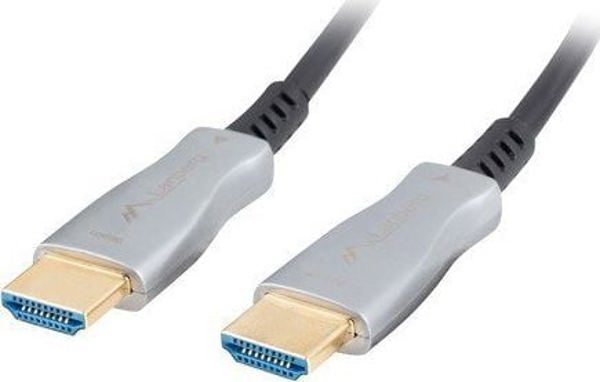 Kabel Lanberg HDMI - HDMI 50m czarny (CA-HDMI-20FB-0500-BK)