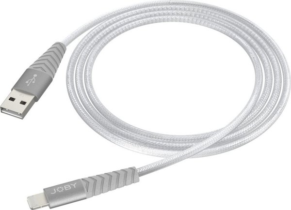 Καλώδιο USB Joby Lightning - USB-A 1.2 m Ασημί (JB01814-BWW)