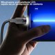 Καλώδιο USB Usams USB-A σε USB-C, 1.2m, Μωβ