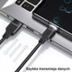 Καλώδιο USB Usams USB-A σε USB-C, 1.2m, Μωβ