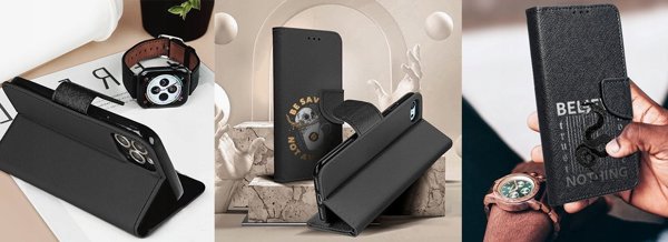 Kabura Fancy Book για το SAMSUNG A53 5G μαύρο