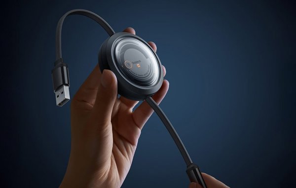 Καλώδιο USB Baseus USB-A - USB-C + microUSB + Lightning 1.1 m Μαύρο (P10368700111-02)