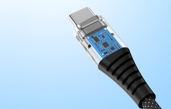 Καλώδιο USB Choetech USB-C - USB-C 1.8 m Ασημί (XCC-1051)