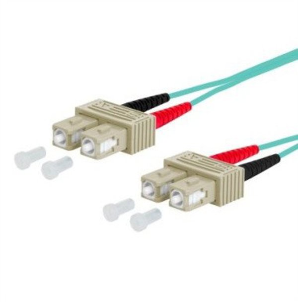 Καλώδιο Patch METZ CONNECT OpDAT SC-D/SC-D OM3, 3m - Electraline