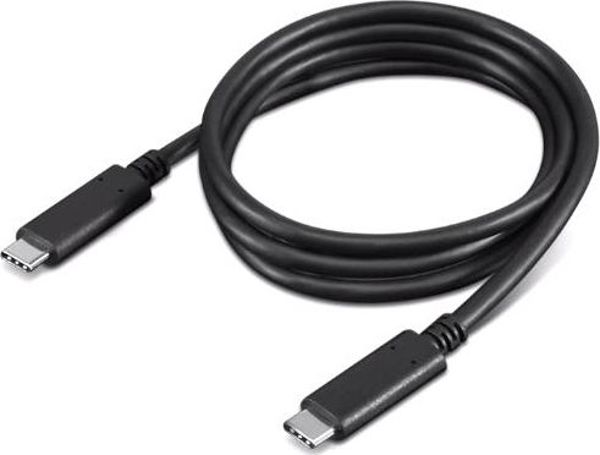 Καλώδιο USB Lenovo USB-C - USB-C 1 m Μαύρο (4X90U90619)
