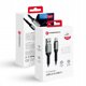 Καλώδιο USB A σε USB C FORCELL F-Energy QC4.0 3A 66W Cafule 0,5 m C256 μαύρο