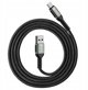 Καλώδιο USB A σε USB C FORCELL F-Energy QC4.0 3A 66W Cafule 0,5 m C256 μαύρο