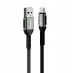 Καλώδιο USB A σε USB C FORCELL F-Energy QC4.0 3A 66W Cafule 0,5 m C256 μαύρο