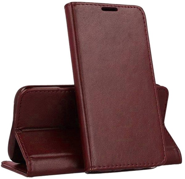 Θήκη SMART MAGNETO για MOTOROLA G86 5G μπορντό