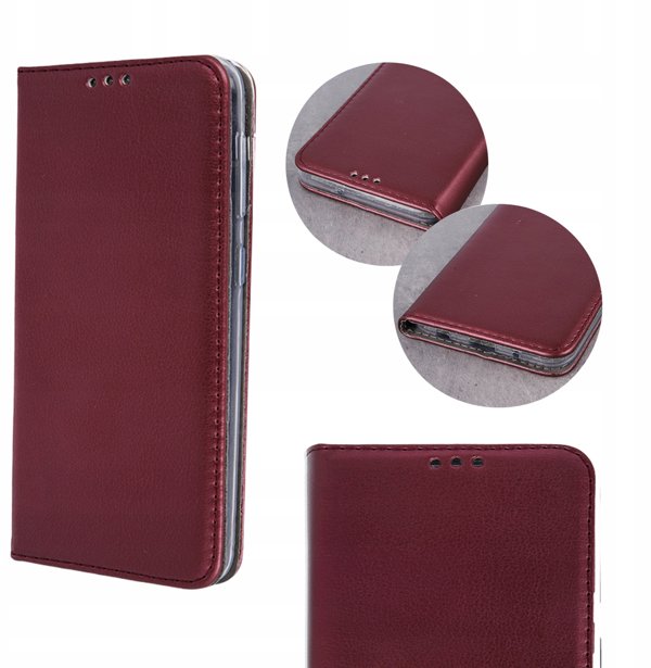 Θήκη SMART MAGNETO για MOTOROLA G86 5G μπορντό