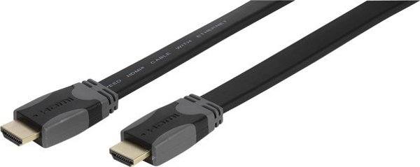 Καλώδιο Vivanco Vivanco καλώδιο HDMI - HDMI 5m flat (47105)
