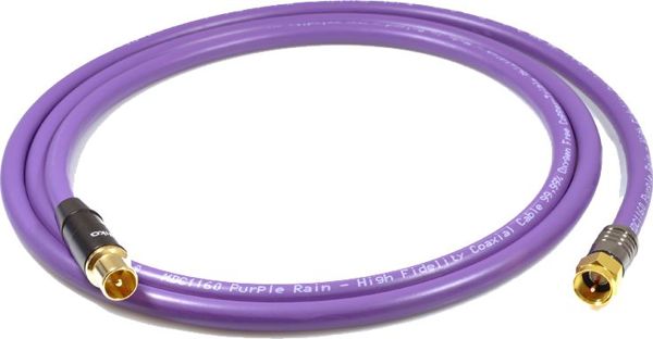 Καλώδιο Κεραίας Melodika, Ομοαξονικό, 17m, Μωβ, 1.05mm² από Χαλκό, 92% Θωράκιση