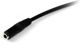 Καλώδιο StarTech Jack 3.5mm - Jack 3.5mm 1m μαύρο (MUHSMF1M)