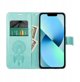 Θήκη MEZZO Book για SAMSUNG S25 FE ονειροπαγίδα πράσινο