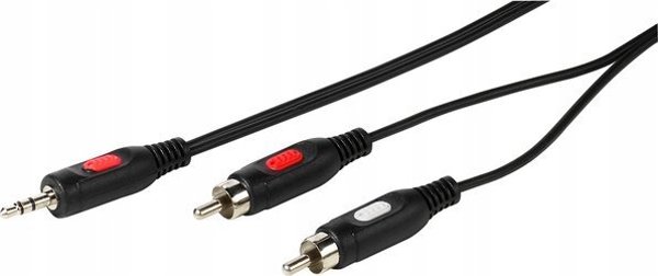 Καλώδιο Vivanco Vivanco καλώδιο 3.5mm - 2xRCA 1.5m (46030)