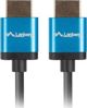 Καλώδιο Lanberg HDMI - HDMI 1m μπλε (CA-HDMI-22CU-0010-BK)