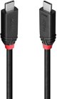 Lindy Καλώδιο USB4 Type-C 240W 0.5m Black Line 37000