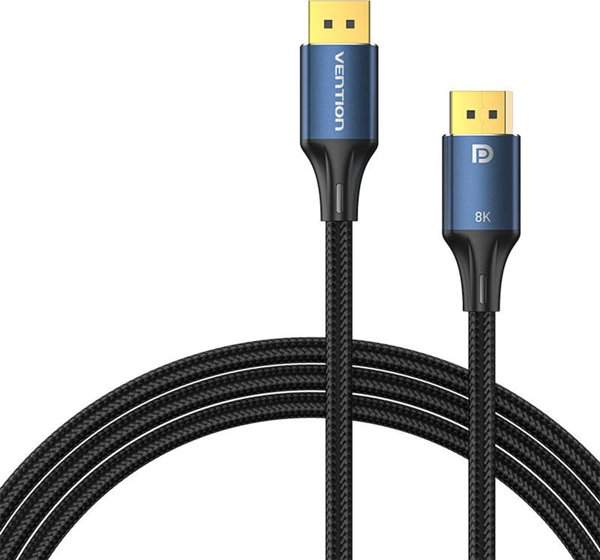 Καλώδιο Vention Καλώδιο HD DisplayPort 8K 2m Vention HCELH (Μπλε)