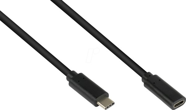 Καλώδιο USB Good Connections Good Connections USB 3.2 Gen.2 Επέκταση USB-C Αρσ.-Θηλ. 1μ