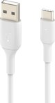 Belkin Boost↑Charge Καλώδιο USB-A σε USB-C 1m, Λευκό, για Φόρτιση και Συγχρονισμό Δεδομένων (CAB001bt1MWH)