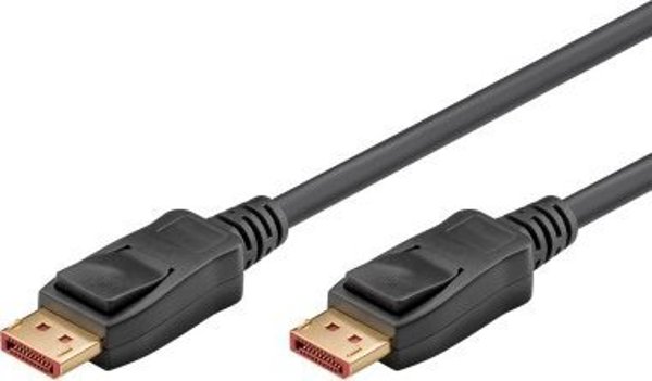 Καλώδιο DisplayPort™ 2.1, πιστοποιημένο, 80 Gbit/s - Μήκος καλωδίου 1 m