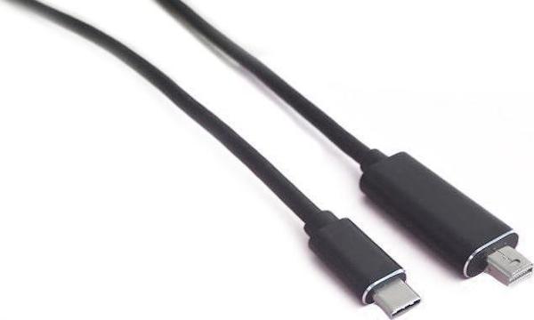 Καλώδιο USB MicroConnect USB-C - mini DisplayPort 1 m Μαύρο (USB3.1CMDP1)