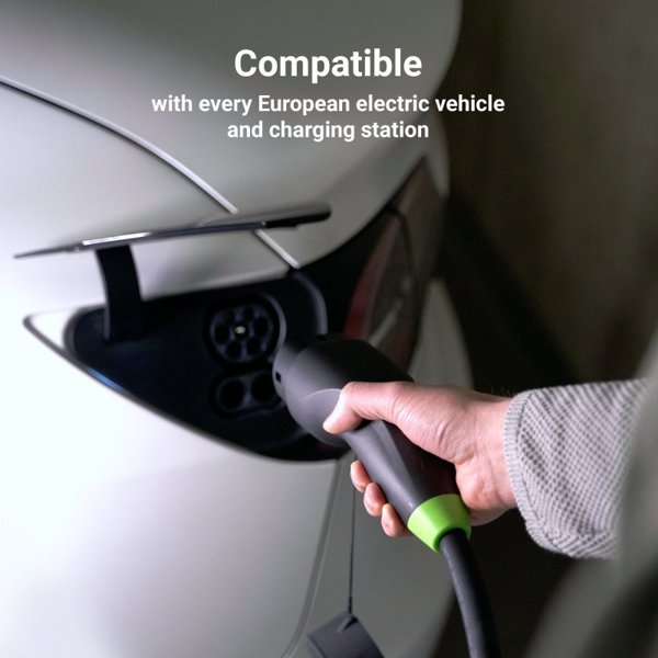 Καλώδιο φόρτισης αυτοκινήτων Green Cell EVKABGC02 Snap Type 2 22kW 7m