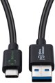 MicroConnect ReConnect Καλώδιο USB-C σε USB-C, 1m, Μαύρο