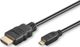 Καλώδιο MicroConnect HDMI Micro - HDMI 5m μαύρο (HDM19195V2.0D)