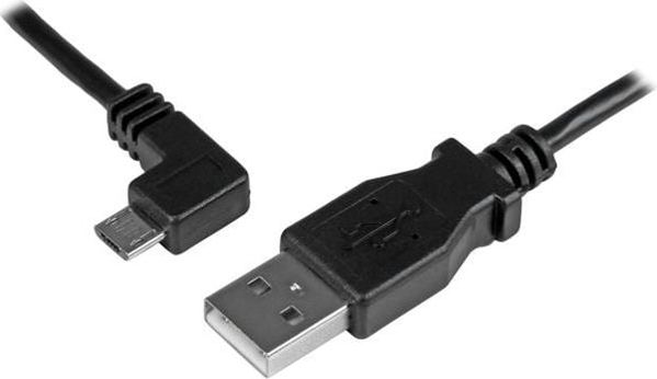 Καλώδιο USB StarTech USB-A - microUSB 1 m Μαύρο (USBAUB1MLA)