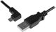 Καλώδιο USB StarTech USB-A - microUSB 1 m Μαύρο (USBAUB1MLA)