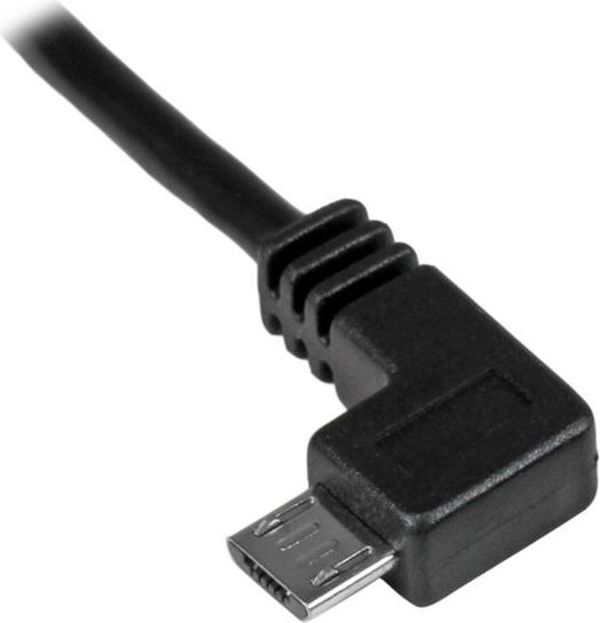 Καλώδιο USB StarTech USB-A - microUSB 1 m Μαύρο (USBAUB1MLA)