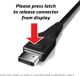 Καλώδιο Club 3D DisplayPort - DisplayPort 5m μαύρο (CAC-1061)