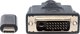 Καλώδιο USB Manhattan USB-C - DVI-D 2 m Μαύρο (152457)