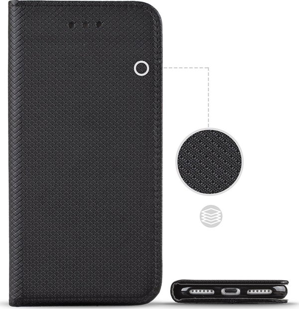 Θήκη Kabura Smart Case βιβλίο για SAMSUNG M52 μαύρο