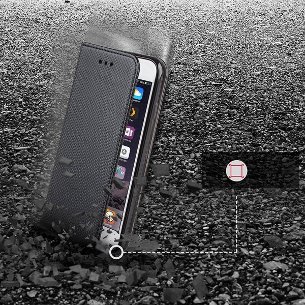 Θήκη Kabura Smart Case βιβλίο για SAMSUNG M52 μαύρο