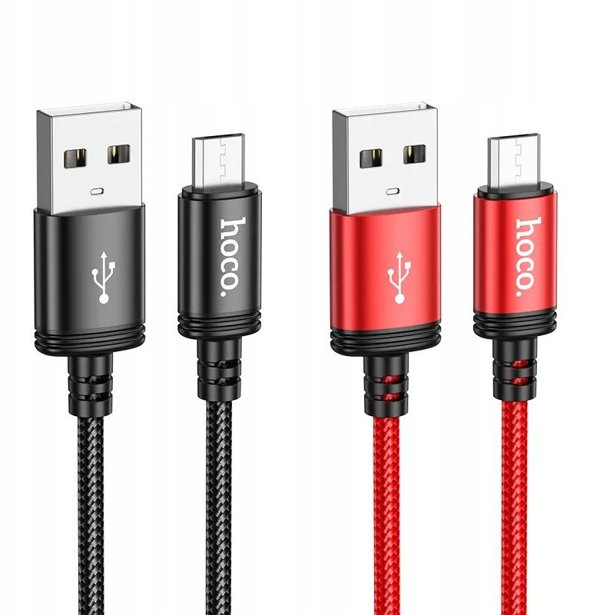 Kabel USB Hoco USB-A - USB-C 1 m Czarny