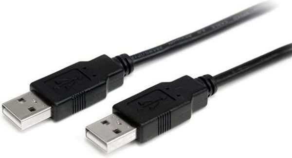 Καλώδιο USB StarTech USB-A - USB-A 2 m Μαύρο (USB2AA2M)