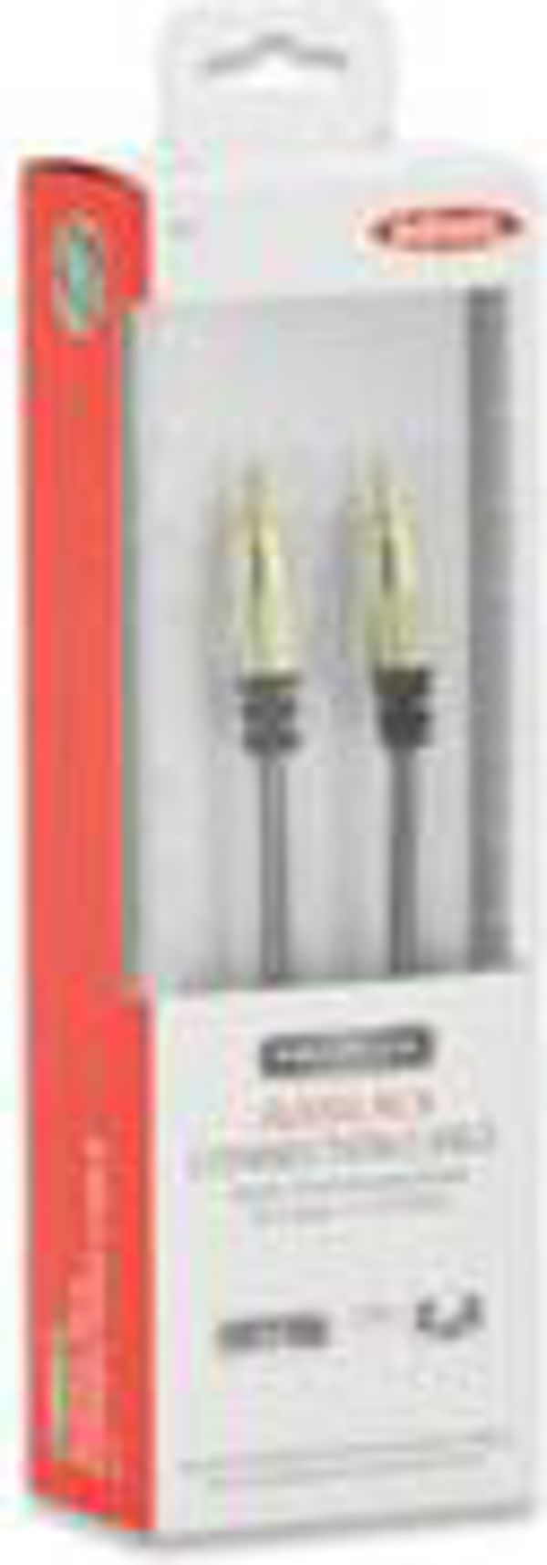 Καλώδιο Ednet RCA (Cinch) - RCA (Cinch) 2.5m χρυσό (84596)