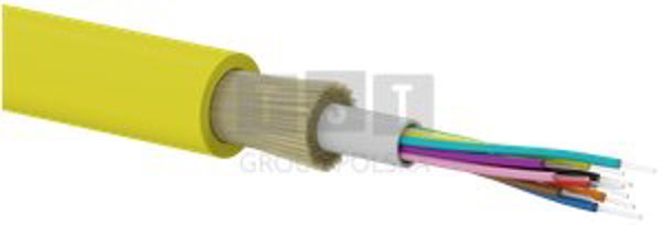 Οπτική ίνα καλώδιο B2ca FTTH - FireHardy ZW-NOTKtsdD / U-DQ(ZN)BH - SM 4J 9/125 LSOH ALANTEC