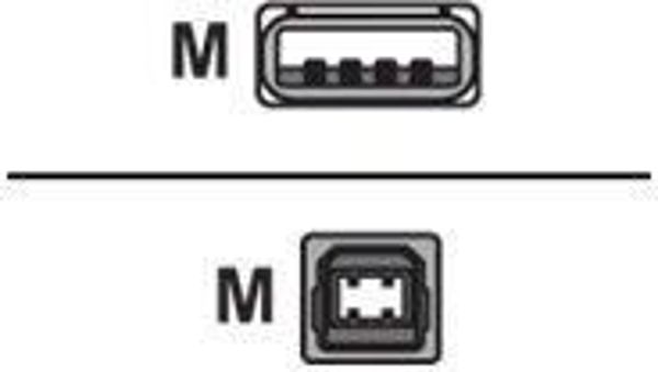 Καλώδιο USB Good Connections USB-A - micro-B 3 m Μαύρο (AK-300102-030-S)