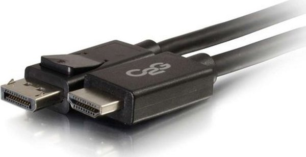 Καλώδιο C2G C2G 6ft DisplayPort σε HDMI Καλώδιο - DP σε HDMI Καλώδιο Προσαρμογέα - M/M - Καλώδιο DisplayPort - DisplayPort (M) σε HDMI (M) - 1.8 m - Μαύρο