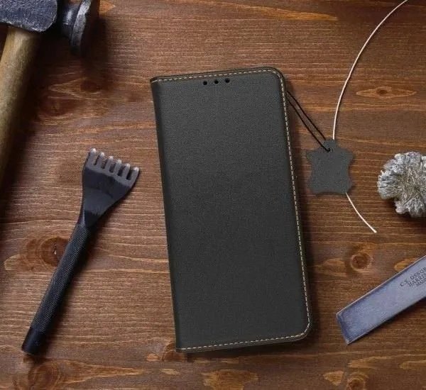 Δερμάτινη θήκη Forcell SMART PRO για XIAOMI Redmi 10 μαύρη