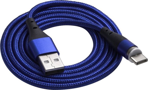 Akyga USB-C - Καλώδιο USB-C USB 1 m Μπλε (AK-USB-42) 11818420 5901720137562