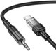 Καλώδιο AUX Jack 3,5 mm σε USB C Hoco 1,2 m UPA27 μαύρο
