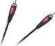 Καλώδιο CABLETECH RCA (Cinch) - RCA (Cinch) 1m μαύρο (KPO4000-1.0)